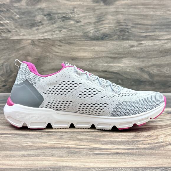 NIB Rieker R-Evolution Shelby 03 Sneakers Trainer 8 39 Gray Pink - Picture 8 of 12